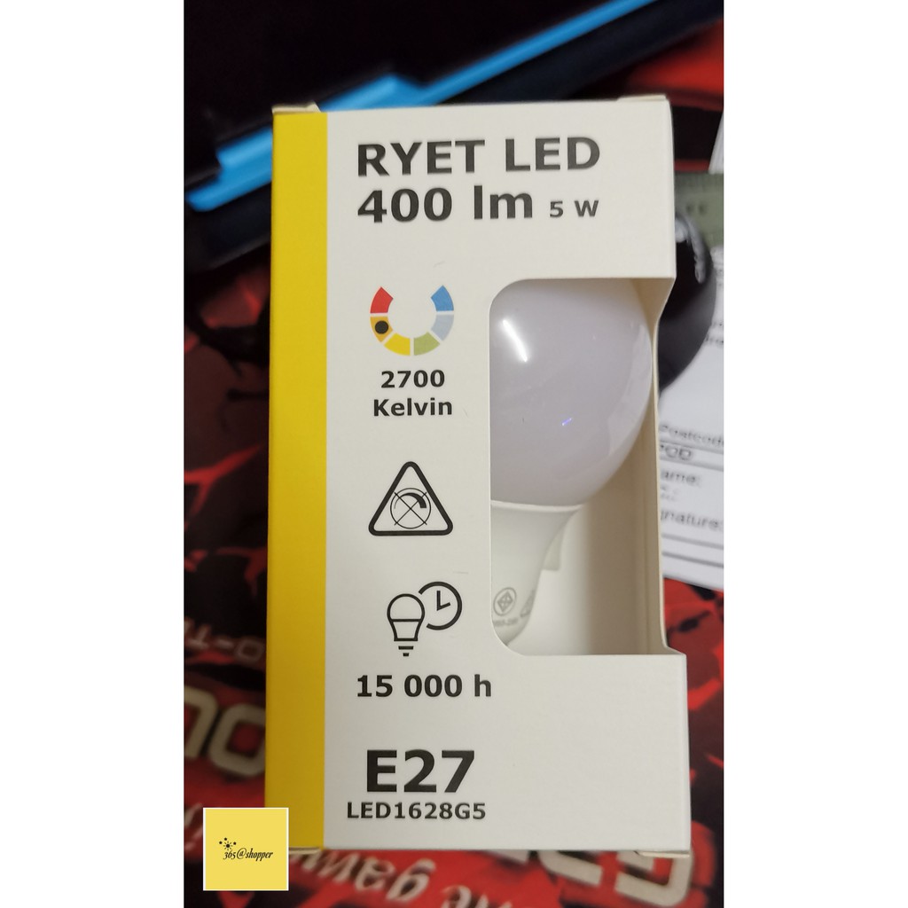 RyET LED Bulb E27 400 Lumen Mentol Lampu LED E27 400 Lumen Led e27 400 Shopee Malaysia