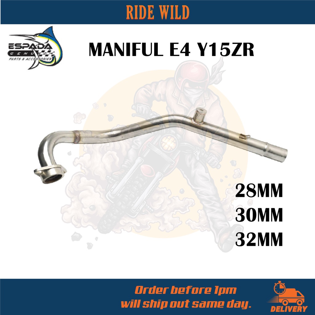 RIDE WILD Espada Racing E4 Y15ZR Maniful 28mm 30mm 32mm Stainless Steel ...