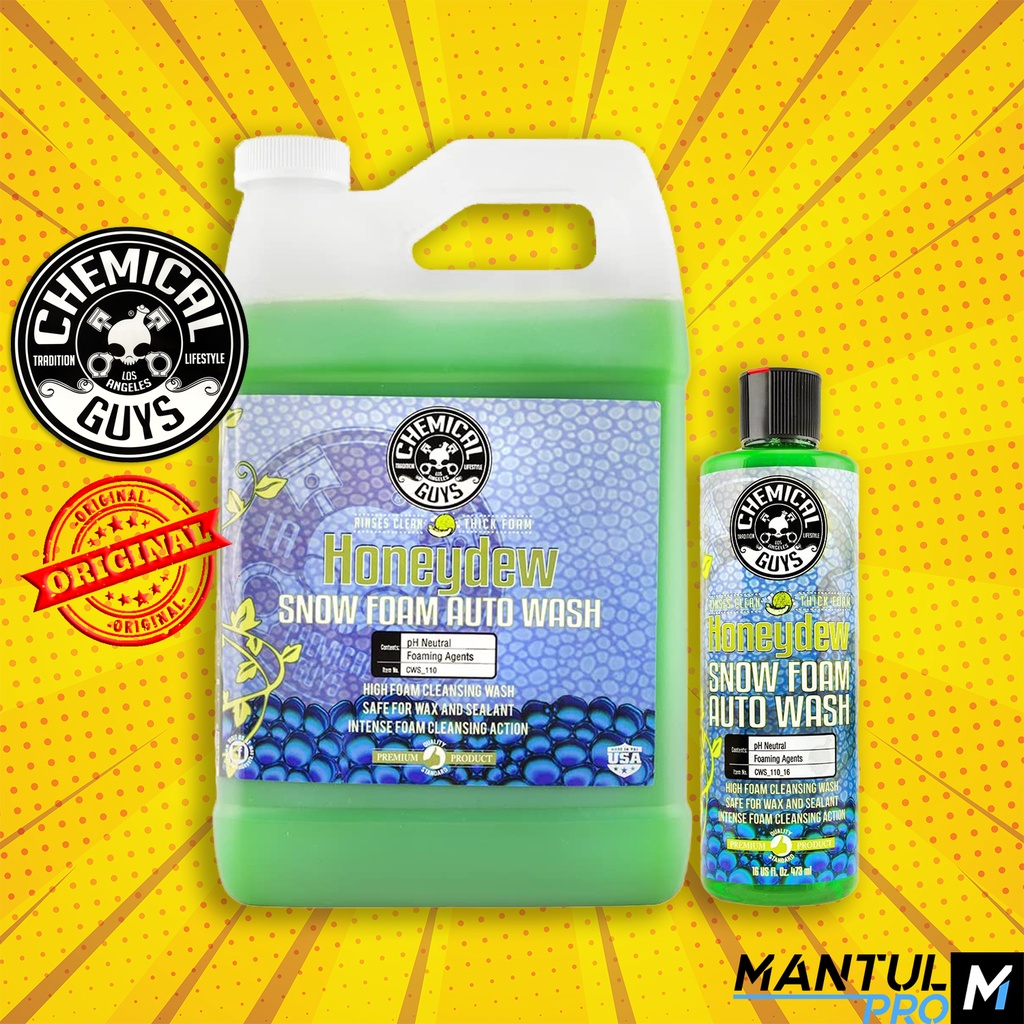 Chemical Guys Honeydew Snow Foam Extreme Suds Shopee Malaysia