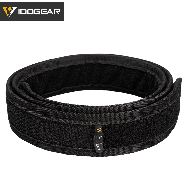 Ceinture Tactique IDOGEAR – Intérieure, 1.7 Pouces, Pour Airsoft, Homme, Noire/kaki
