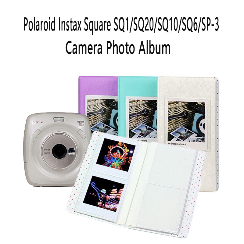 Photo Album For Instax Square SQ1/SQ20/SQ10/SQ6/SP-3 Instax Album