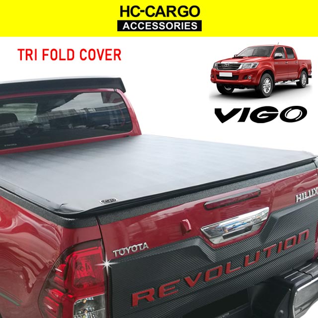 Toyota Hilux cargo area cover tarpaulin for folding - TRIFECTA