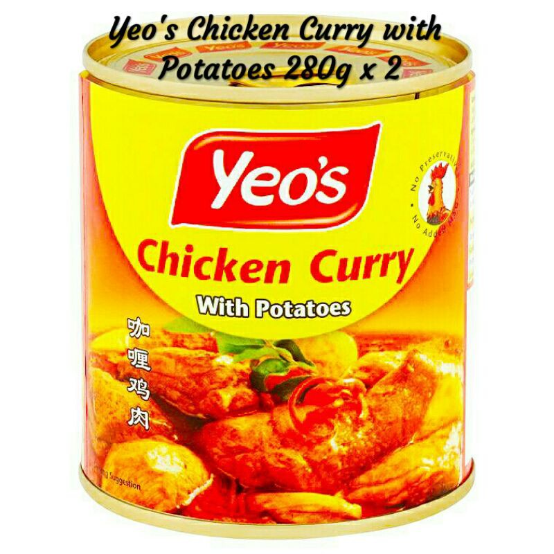 Yeo's Chicken Curry with Potatoes 280gram x 2tins Shopee Malaysia