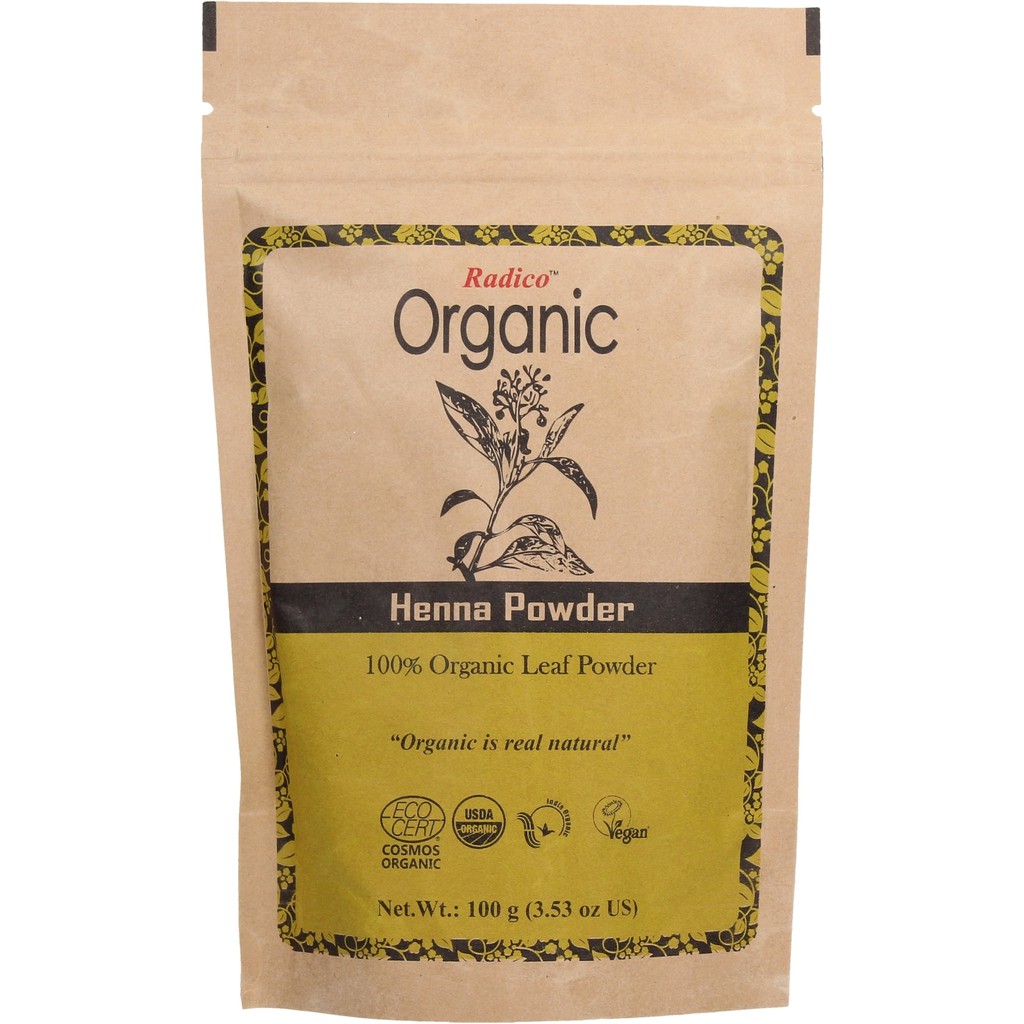 Radico Organic Henna Powder (100gm) Shopee Malaysia