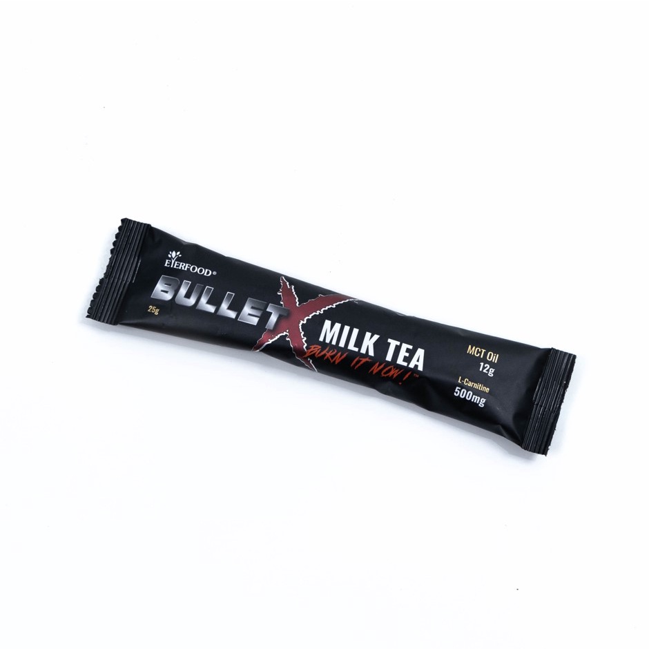 Everfood BulletX Bulletproof Milk Tea with MCT Oil Diet Fat Burner ...