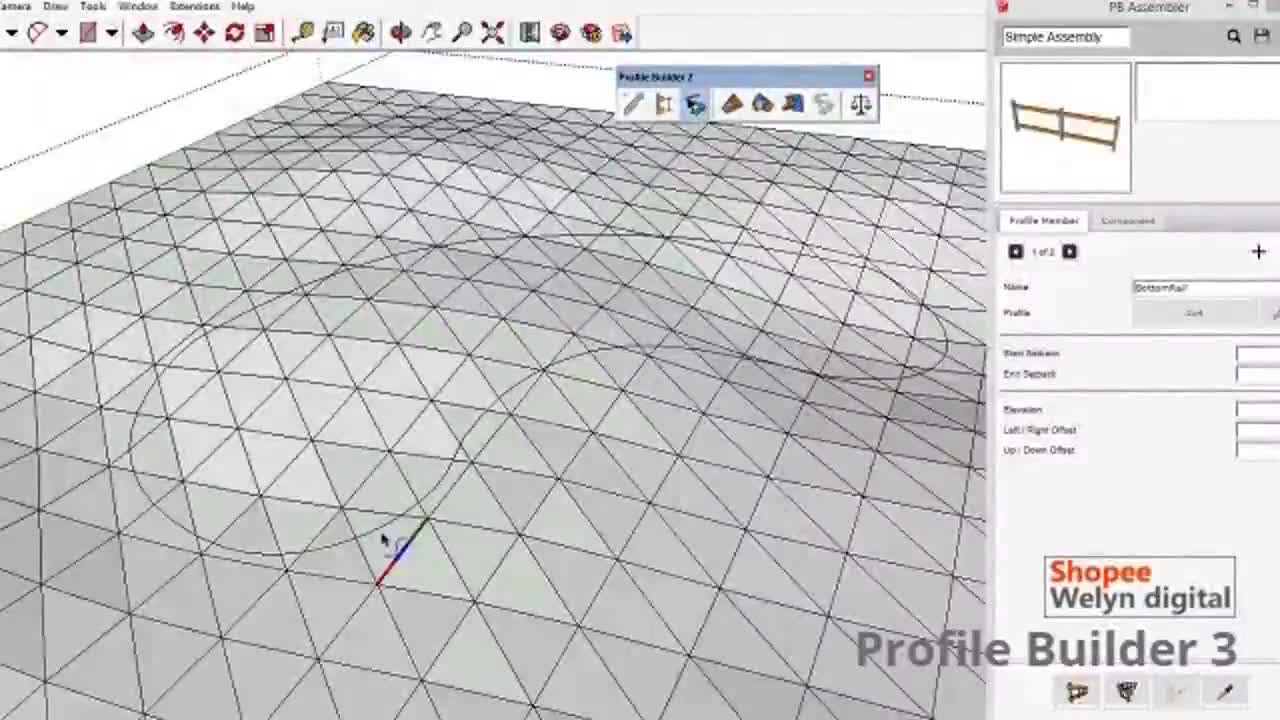 SketchUp | Plugins | Tutorial 2026 ( Profile Builder 3 ) NEW VERISON ...