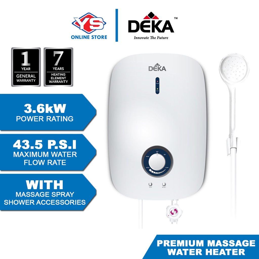 [READY STOCK] Deka Premium Massage Non Pump / DC Inverter Pump Water ...