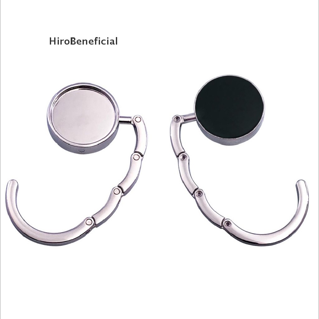 HiroBeneficial] 1Pc Portable Folding Alloy Purse Handbag Bag Hanger Hook  Holder Table Hook [MY]