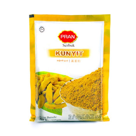 Pran Turmeric powder -/ Serbuk Kunyit Pran 250 Gram Pack | Shopee Malaysia