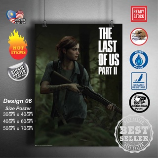 The Last Of Us: Part II - Gaming Poster (Ellie / Game Cover - Part 2)