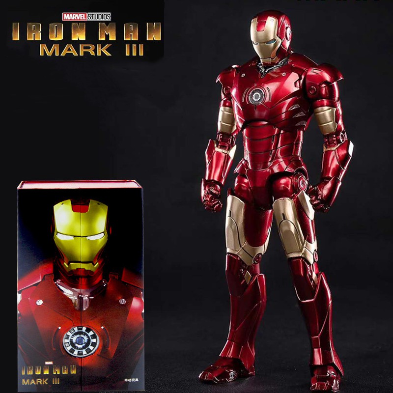 Tête Iron Man Mark III - Tony Stark - Marvel Avengers - Figurine 2020