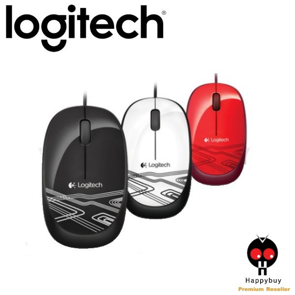 M105RD BASIC OPTICAL MOUSE LOGITECH 1000 DPI USB RED LOGITECH 910-002933 main image 1