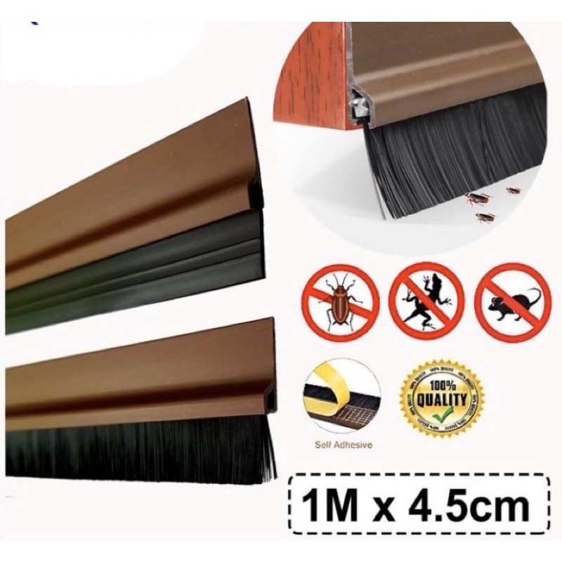 High Quality Door Bottom Seal with Tape Cover Door Gap Privacy Block
