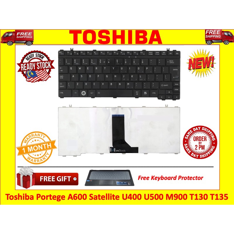 Clavier AZERTY Belge Toshiba A600 M800 U400 – Neuf Sans Boîte, Référence AEBU2B00050-BE