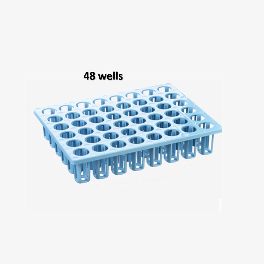 BIOSHARP Virus Collection Tube Rack, PRP Tube Rack, for 48 and 96 tubes ...