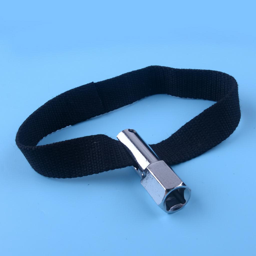1/2'' Drive Socket Oil Filter Remover Wrench Removing Tool Nylon Strap