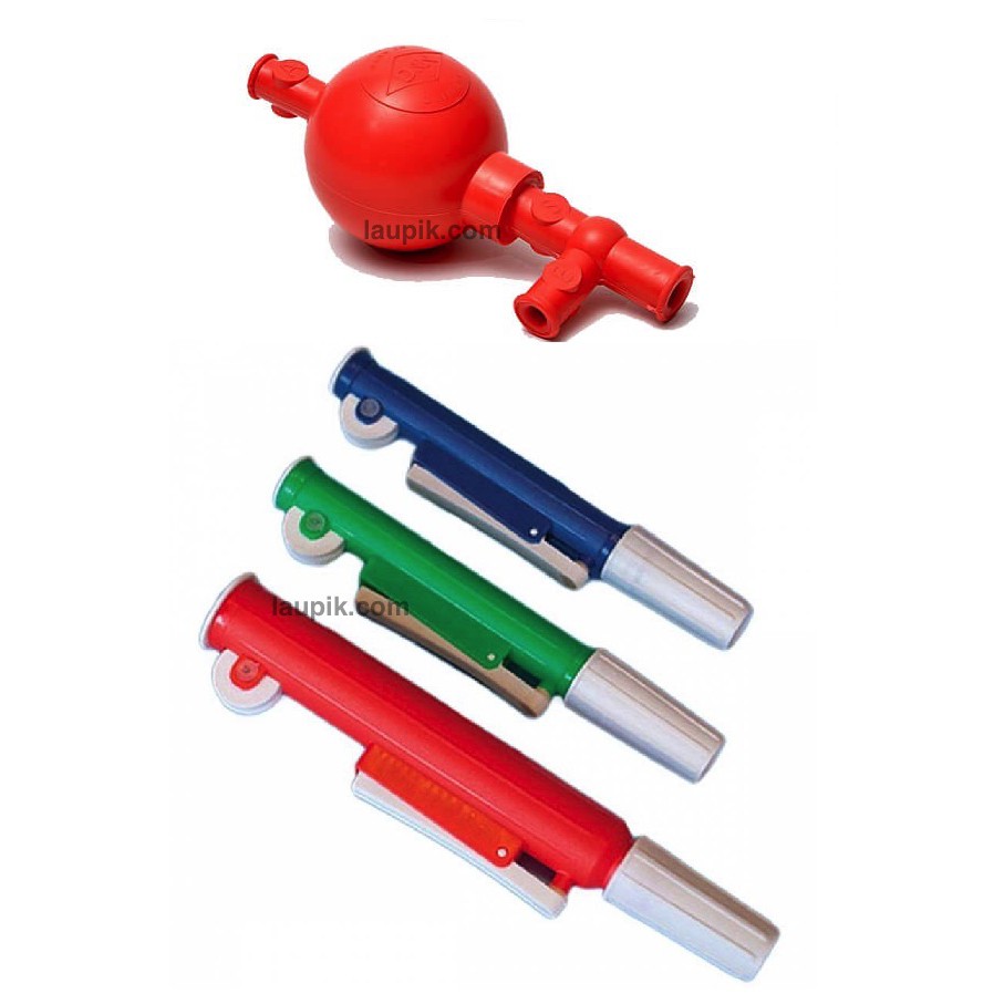 Pipette Filler Bulb / Pi Pump For Graduated Measuring / Serological