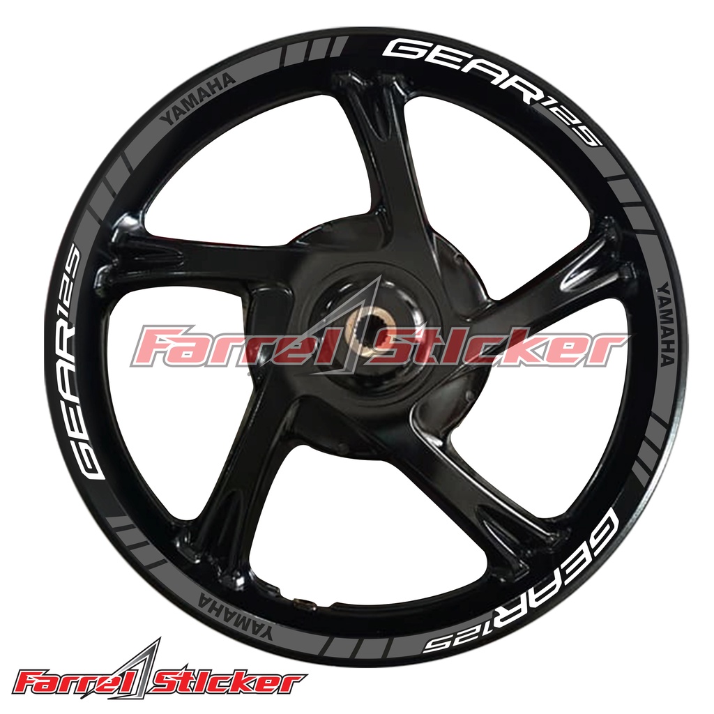 YAMAHA GEAR rim sticker MIO GEAR 125 rim sticker | Shopee Malaysia