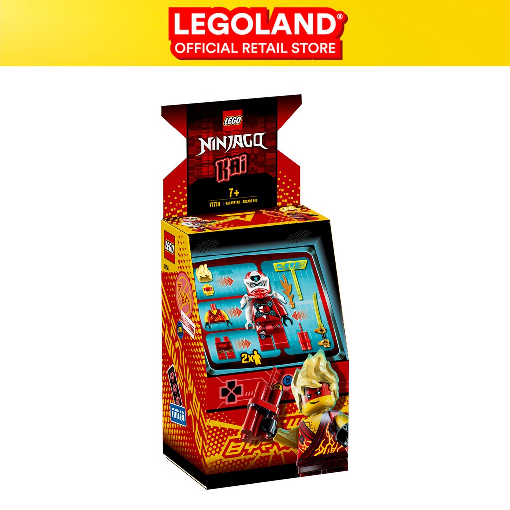 LEGO Ninjago Kai Avatar Arcade Pod 71714 Shopee Malaysia