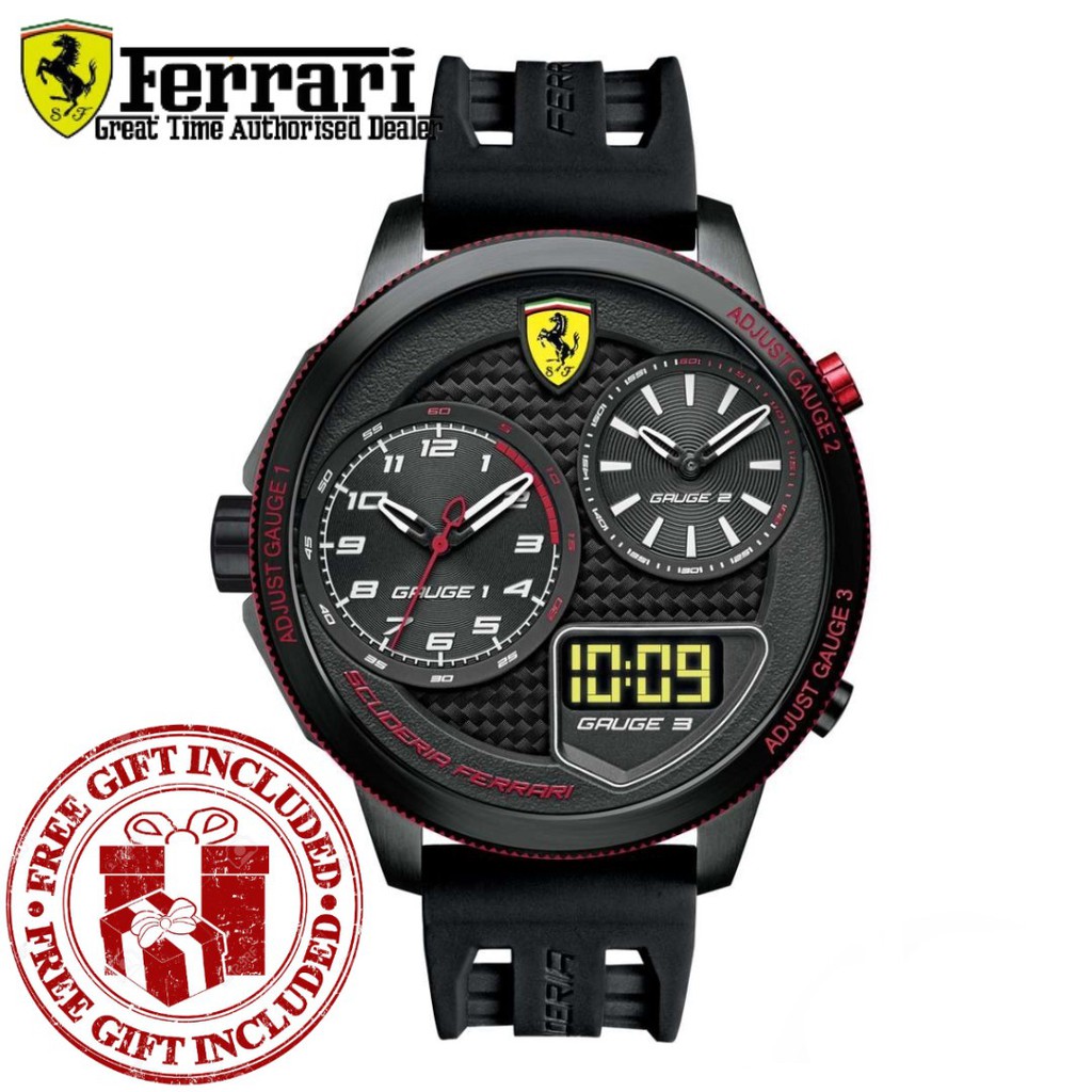 Scuderia Ferrari Men s Watch 0830318 XX Kers Shopee Malaysia