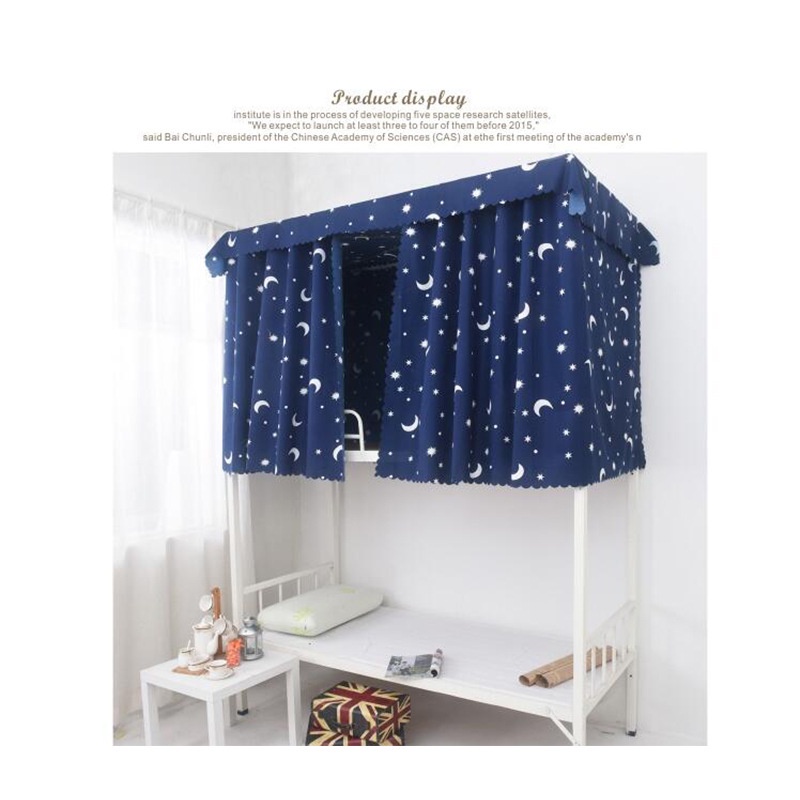 Students Dormitory Bunk Bed Curtain Bed Canopy Tent Curtain Shopee
