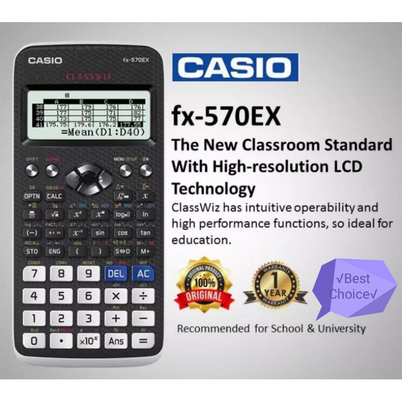 Calculator fx 570ex hotsell