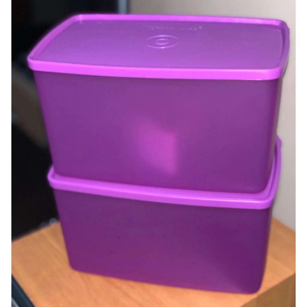 Double Square Round 2.8L (Tupperware Brand) | Shopee Malaysia