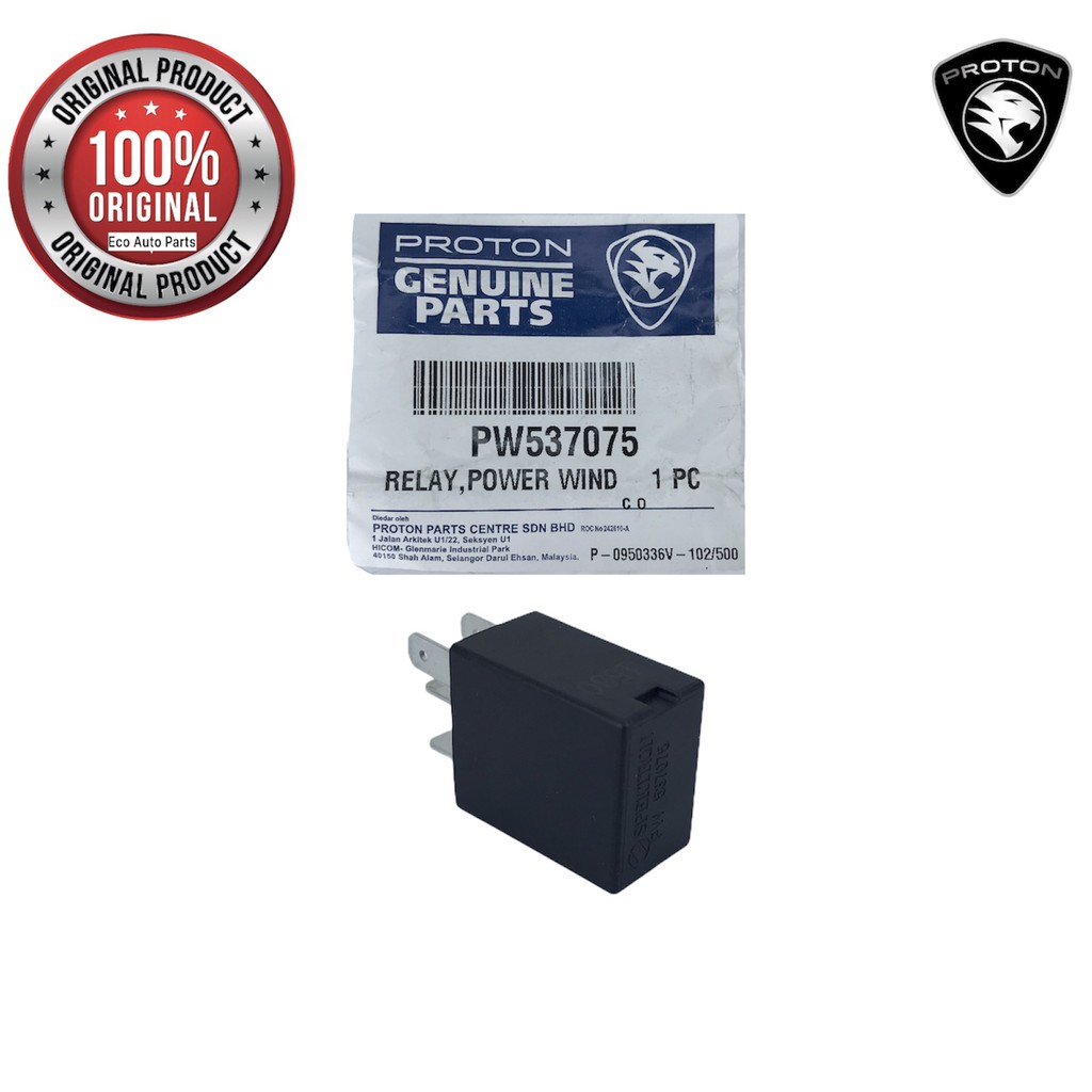 Proton Saga Wira Waja Power Relay Window Head Lamp 4PIN Genuine Part