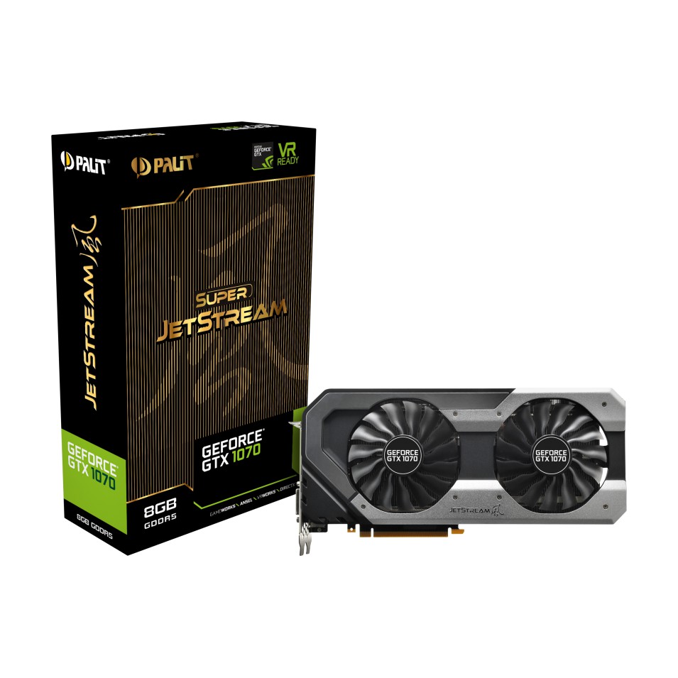 Palit GeForce® GTX 1070 Super JetStream / Jetstream | Shopee Malaysia