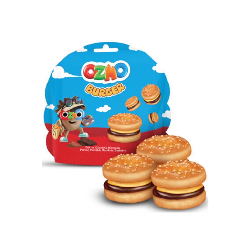 OZMO BURGER COOKIES 40G | Shopee Malaysia