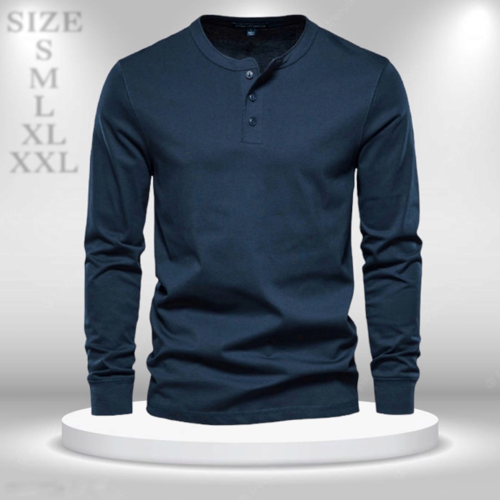 Distro Quality Long Sleeve ButtonUp Men's Shirt, Long Button Shirt