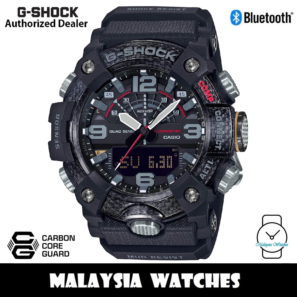 Casio Men's G-Shock Mudmaster Carbon Activity Tracking Watch