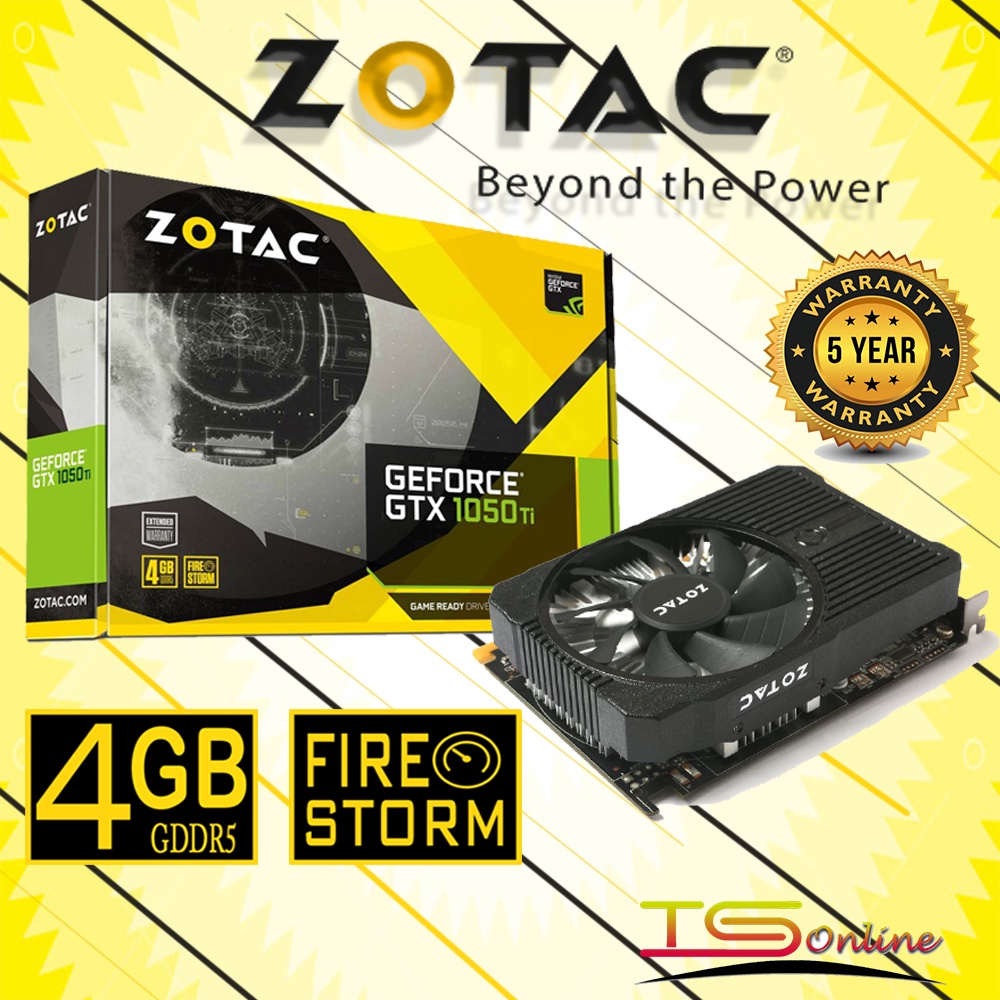 Geforce 1050 ti discount zotac