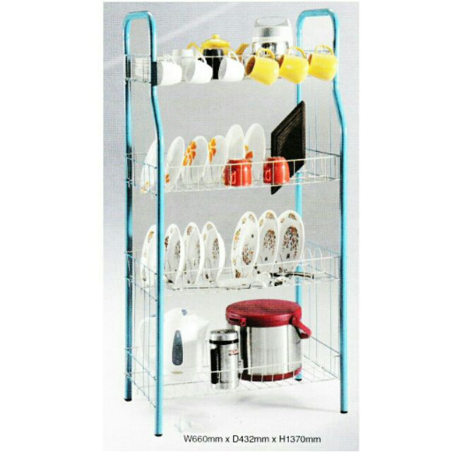 3v Rak pinggan / Dish rack/ plate rack/multi purpose rack | Shopee Malaysia