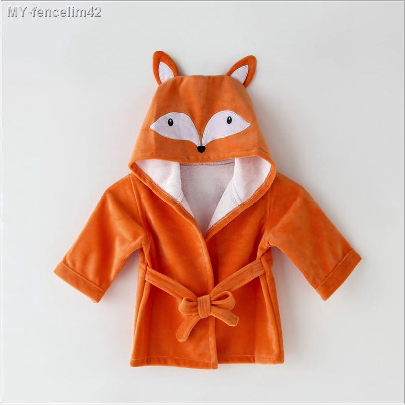 【New Sale】 Pome Baby Bathrobe Sleepwear Robe 5 Design Animal Style Cute