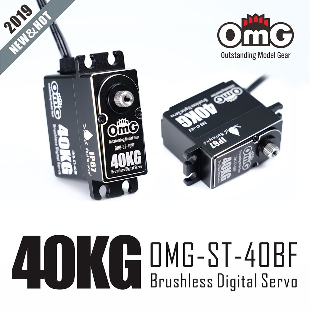 OMG ST-40BF IP67 Waterproof High Torque Servo OMG ST-40BF IP67 Waterproof High Torque Servo
