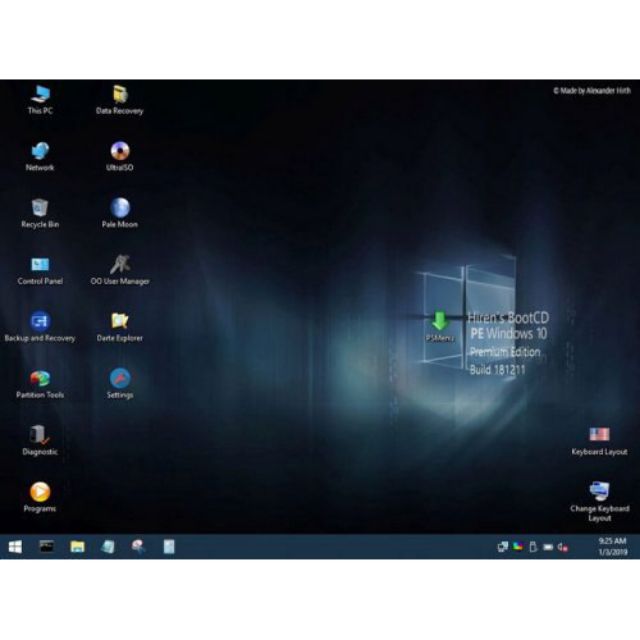 Hirens BootCD WinPE10 Premium Edition B181211 Bootable ISO | Shopee ...