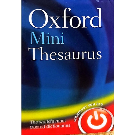OXFORD MINI THESAURUS (OFFER ITEM YELLOWISH PAGES) Shopee Malaysia
