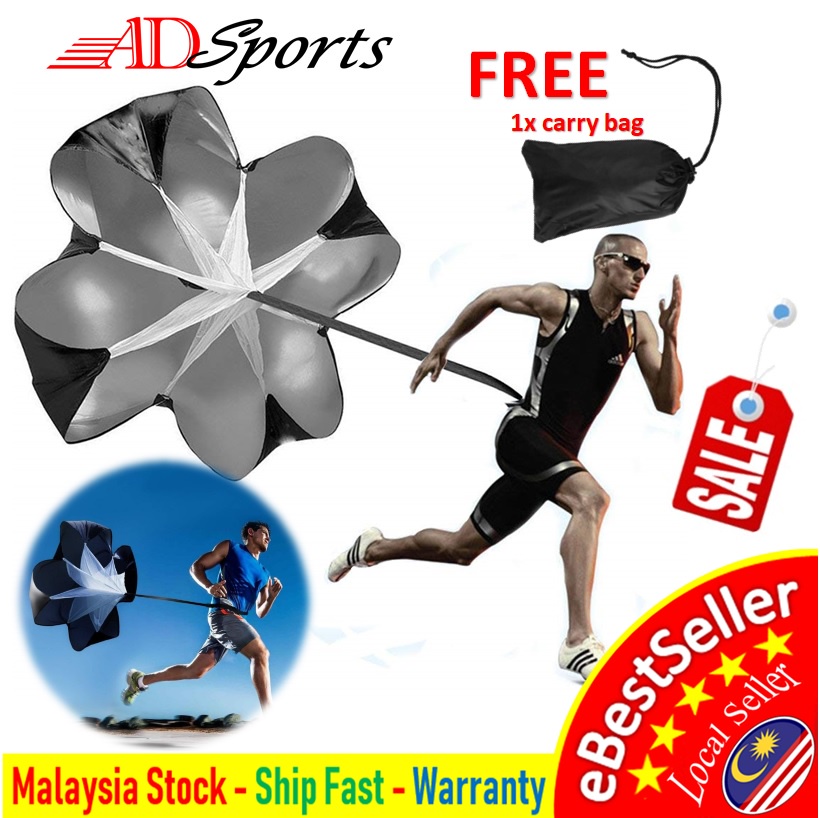 🔥🔥ADSports Speed Resistance Training Parachute Adjustable Parachute ...