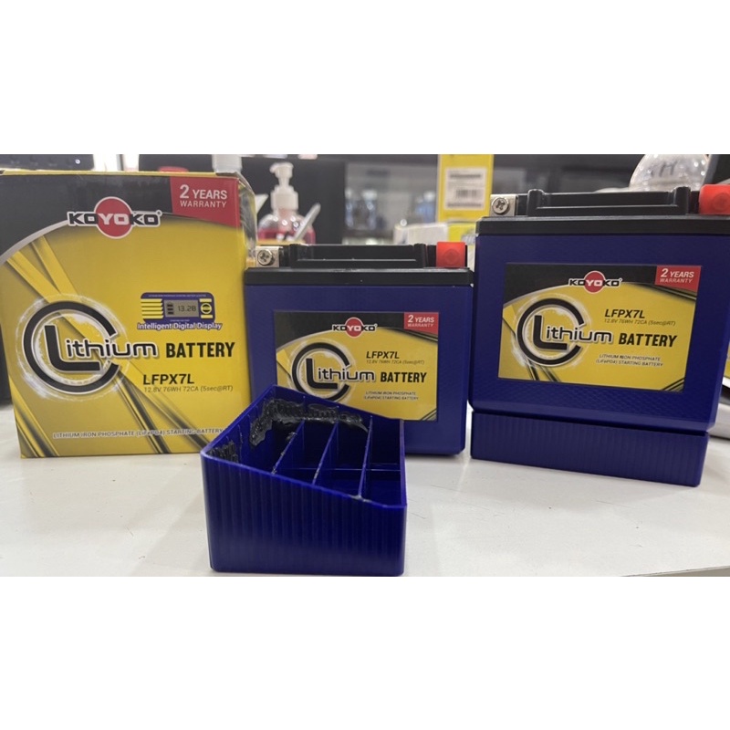 KOYOKO LITHIUM BATTERY LFPX7L YTX7L /S /V R25 RFS150 ZZR NINJA250 ...