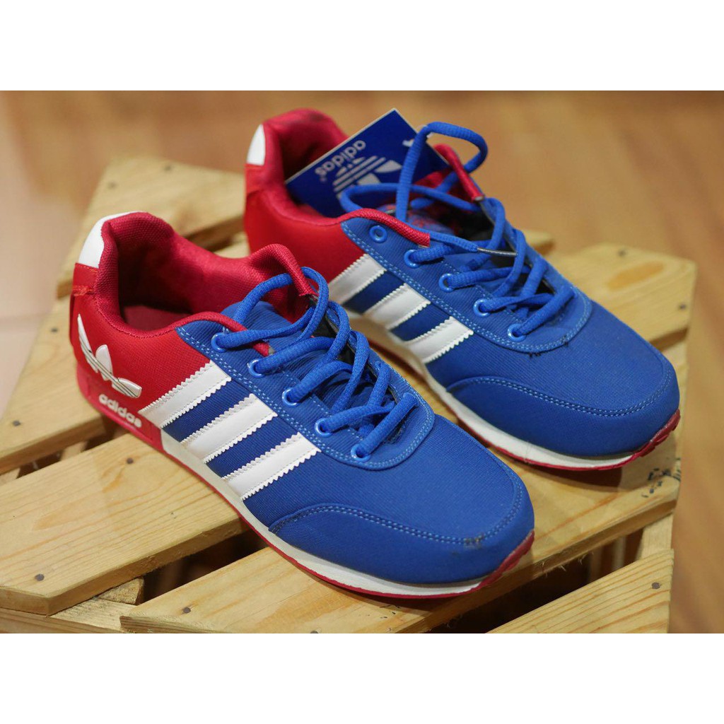 dueño hasta ahora Contorno READY STOCK) ADIDAS NEO RED/BLUE SIZE EURO 40 | Shopee Malaysia