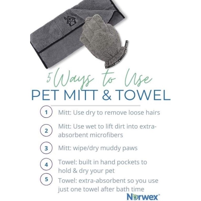 Norwex dog towel hotsell