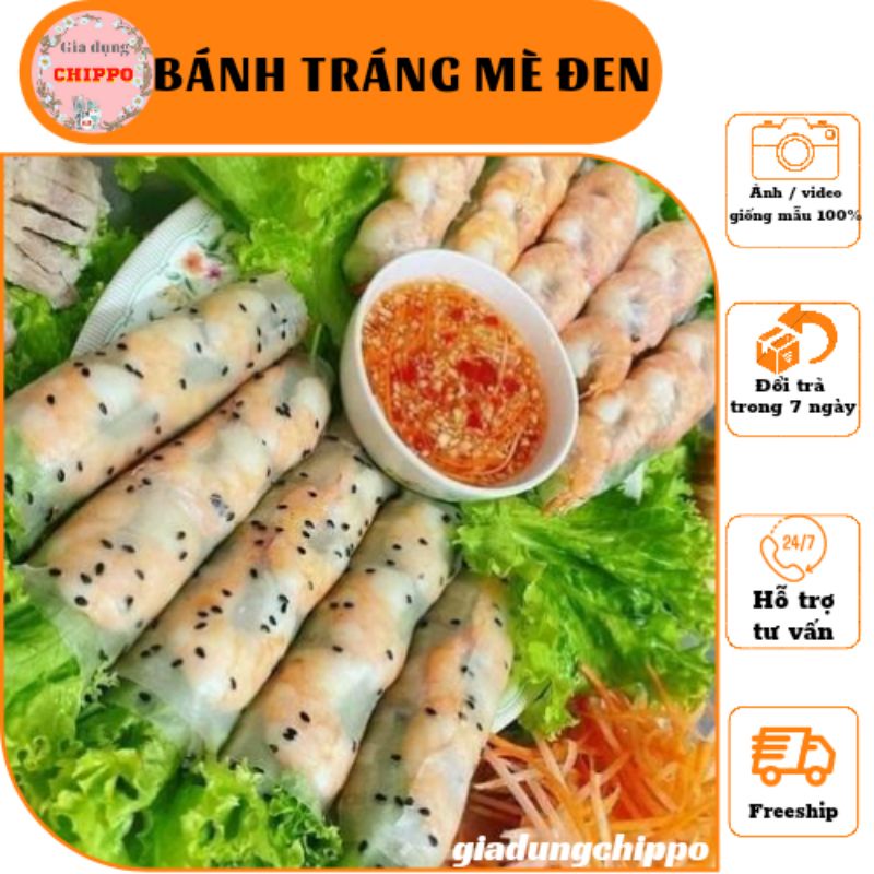 Special black sesame rice paper with lots of sesame | Shopee Malaysia
