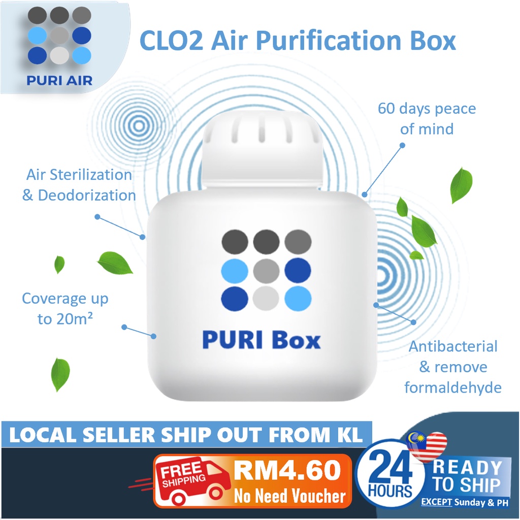 [CLEARANCE EVERYTHING MUST GO] PURI Box Air Purification Sterilization ...