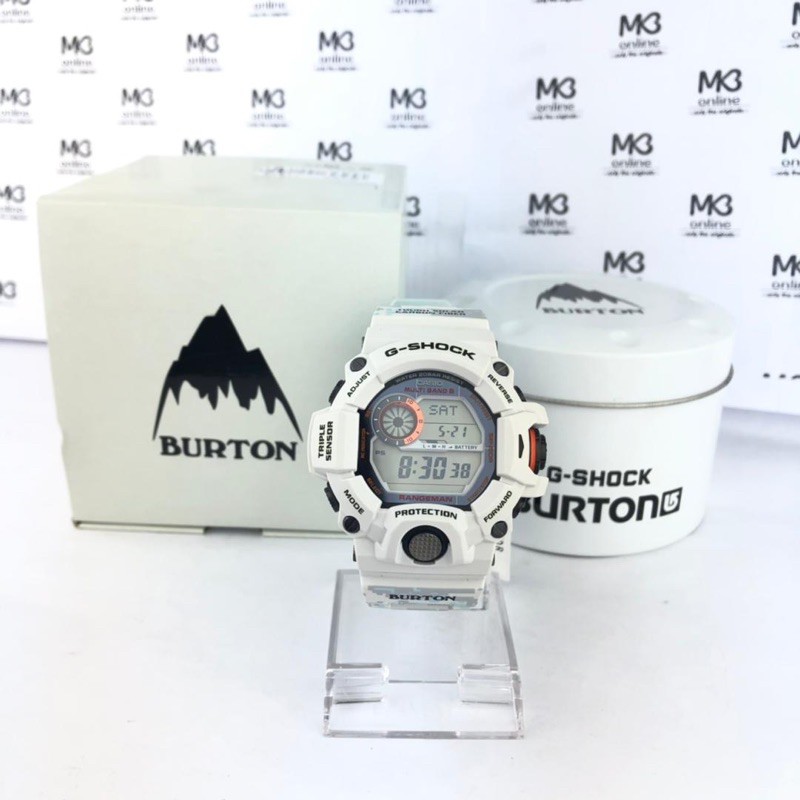 Casio G Shock X Burton Winter Styled theme Rangeman GW 9400BTJ 8 Triple Sensor Limited Edition Shopee Malaysia