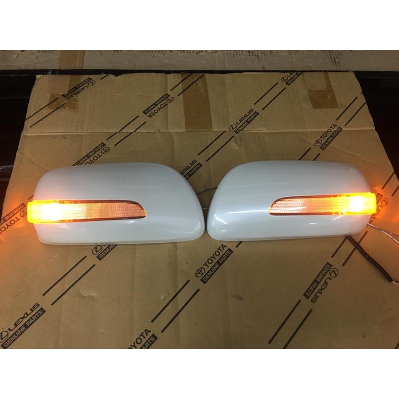 READY STOCK TOYOTA WISH SIDE MIRROR COVER WITH SIGNAL LED OEM NEW 2003 2008 Shopee Malaysia