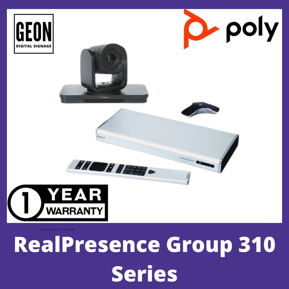 POLYCOM RealPresence Group Series: Group310 codec + EagleEye IV 4x ...
