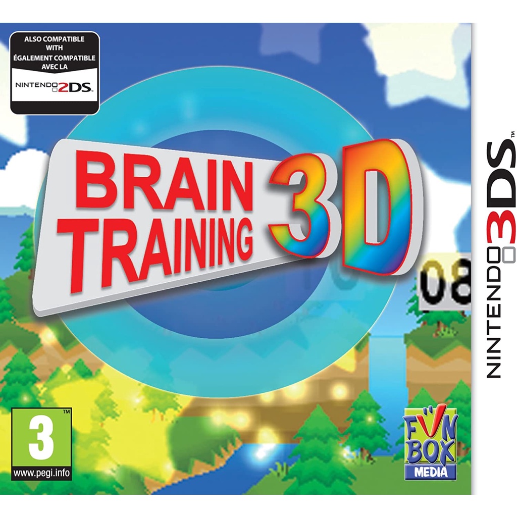 Nintendo 3DS Cia Game] Brain Training 3D (Europe) | Shopee Malaysia