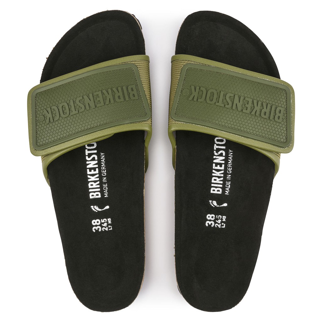 Birkenstock Tema Green Microfibre Shopee Malaysia
