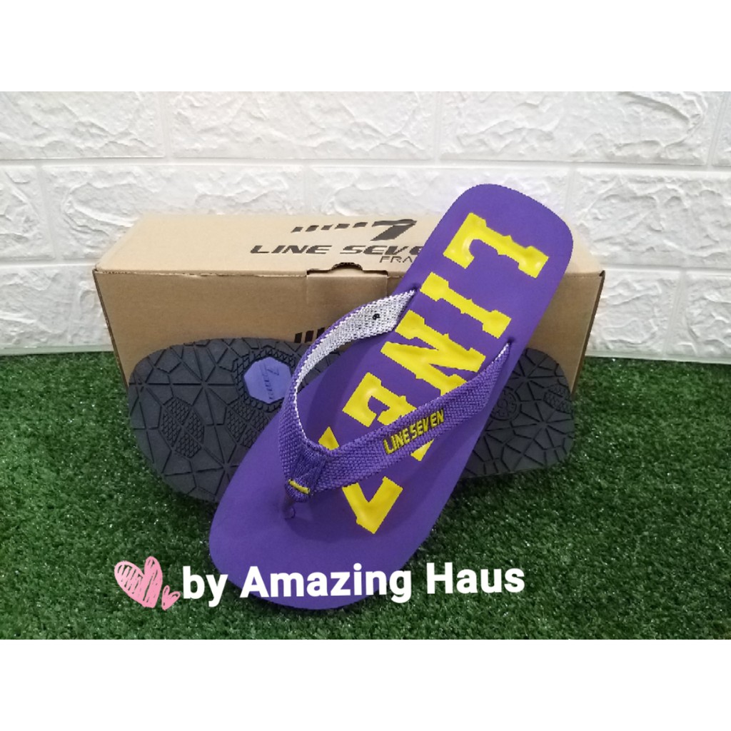 Ready stock 8665 Line seven Flip flops Shopee Malaysia